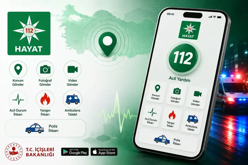 İçişleri Bakanlığı'ndan Hayat 112 Mobil İhbar Uygulaması için kamu spotu