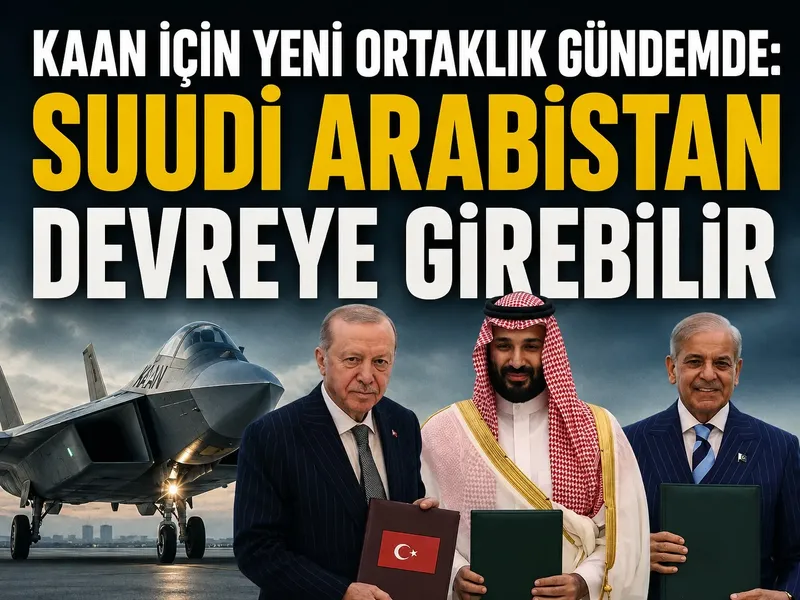 KAAN için yeni ortaklık gündemde: Suudi Arabistan devreye girebilir