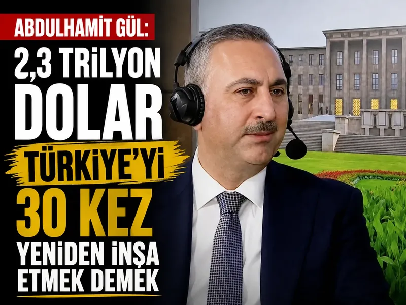 Abdulhamit Gül: Terörün faturası 2,3 trilyon dolar