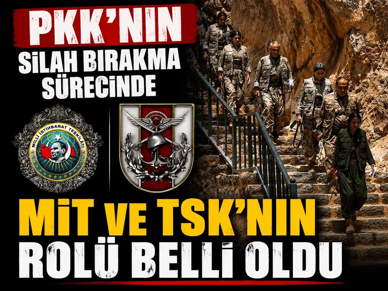 PKK'nın silah bırakma sürecinde MİT ve TSK'nın rolü belli oldu