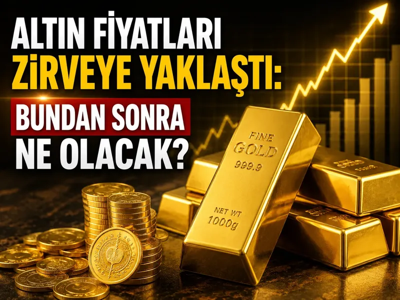 Altın fiyatları zirveye yaklaştı: Bundan sonra ne olacak?