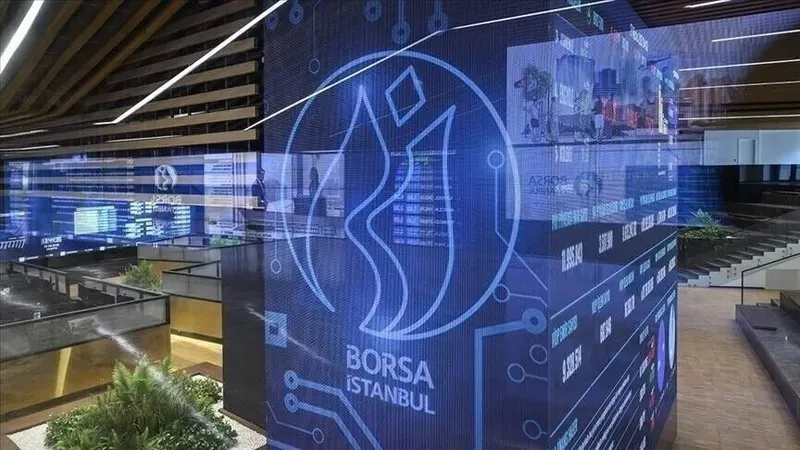 Borsa İstanbul'da işlem hacmi 158,2 milyar liraya ulaştı