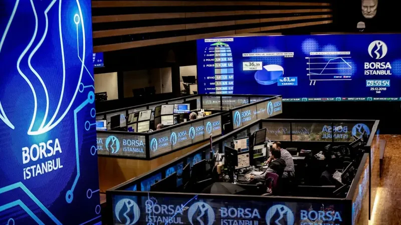 BIST 100 endeksi düştü: 62,43 puan kaybetti