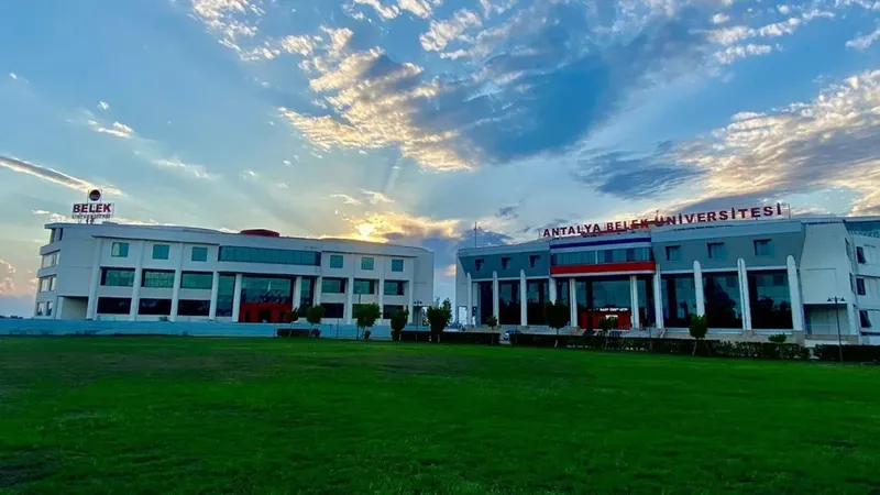 Belek Üniversitesi’ne yoğun ilgi: Doluluk oranı yüzde 85