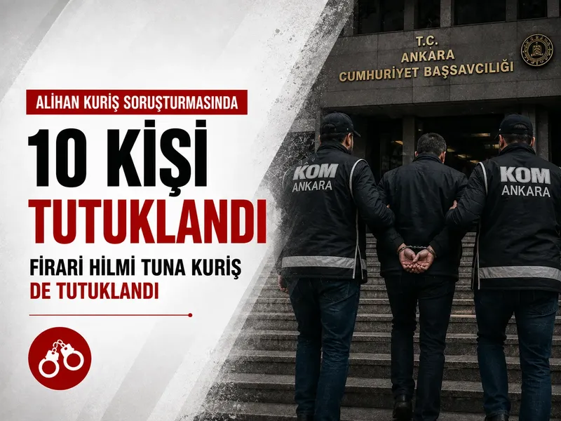 Kuriş örgütü dosyasında ikinci dalga: 10 şüpheli tutuklandı