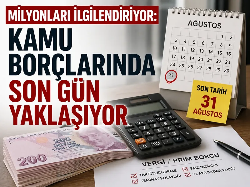 Milyonları ilgilendiriyor: Kamu borçlarında son gün yaklaşıyor