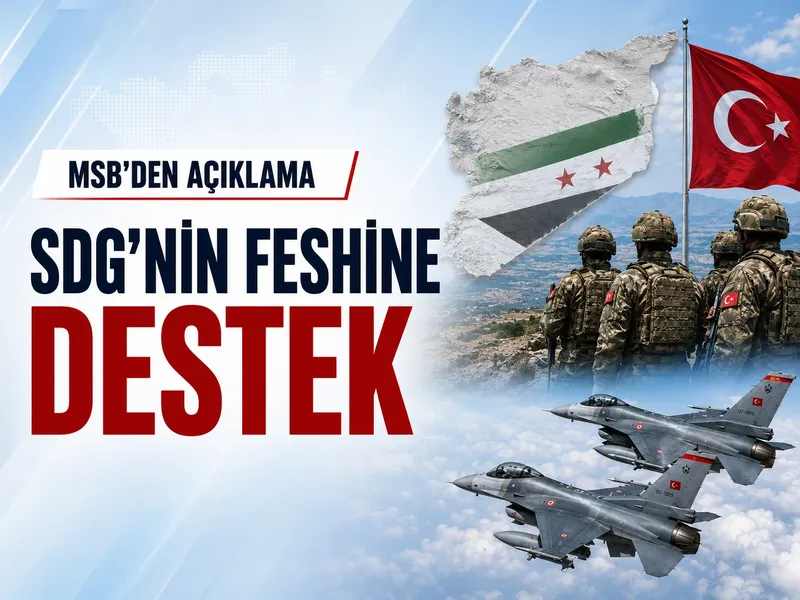 SDG’nin feshi sonrası gözler Ankara’daydı: MSB ne dedi?