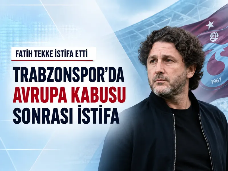 Fatih Tekke’den Ferencvaros gecesi sonrası istifa: Bu cezayı kendime veriyorum
