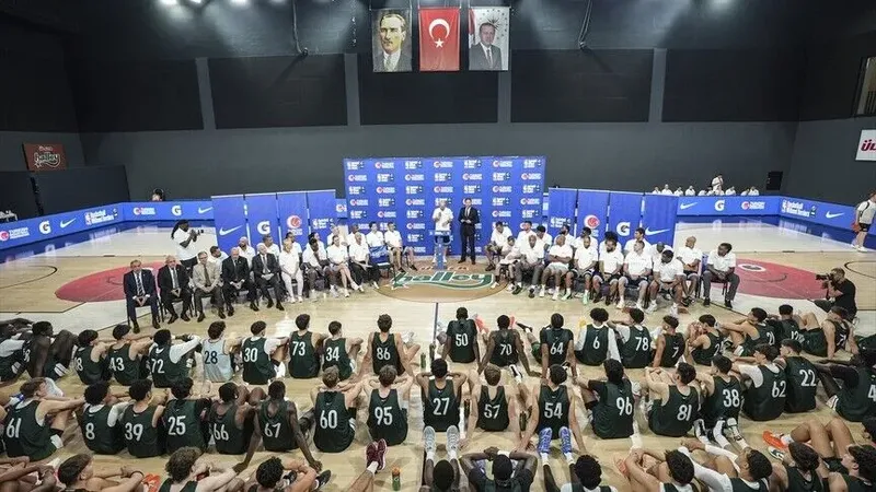 Genç yetenekler NBA yolu için İstanbul'da eğitim aldı