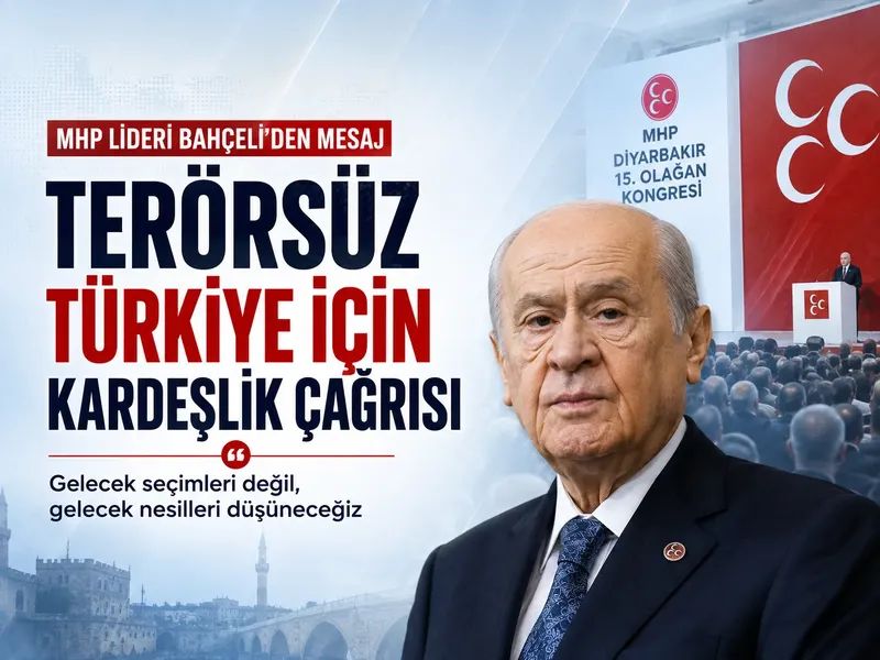Bahçeli’den Diyarbakır mesajı: Gelecek nesilleri düşüneceğiz