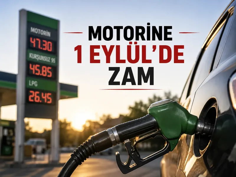 Motorine 1 Eylül'de zam