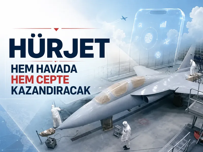 HÜRJET hem havada hem cepte kazandıracak