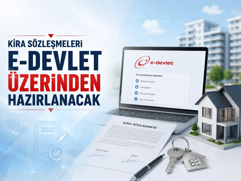 Kira sözleşmeleri e-devlet üzerinden hazırlanacak