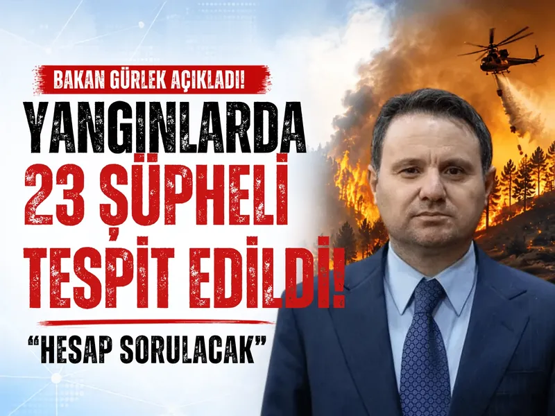 Gürlek’ten yangın faillerine gözdağı: Karşılıksız kalmaz