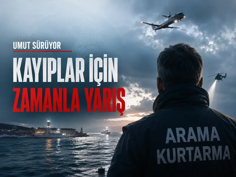 Girne faciasında acı bekleyiş: Kayıp 20 kişi için arama sürüyor