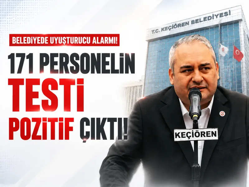 Belediyede uyuşturucu alarmı: 171 test pozitif çıktı