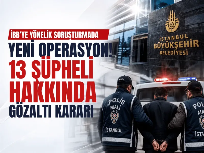 İBB’de yeni operasyon! Üst düzey isimler gözaltında