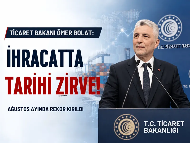 Bakan Bolat: Türkiye ihracatta rekor tazeledi