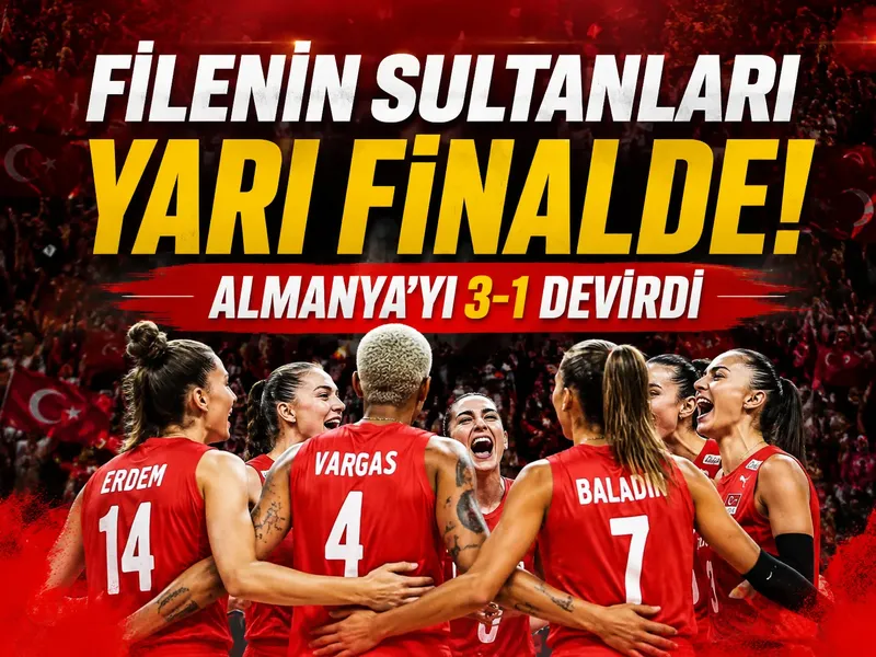 Filenin Sultanları yarı finalde! Almanya’yı 3-1 devirdi