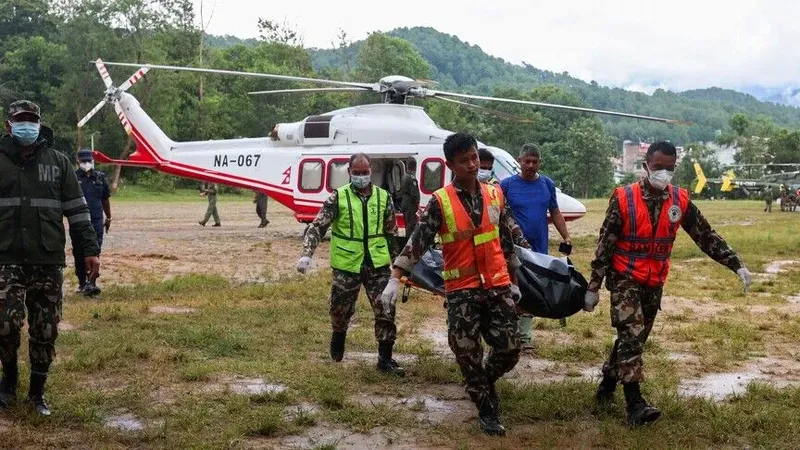 Nepal’de sel felaketi: Ölü sayısı 1355’e yükseldi