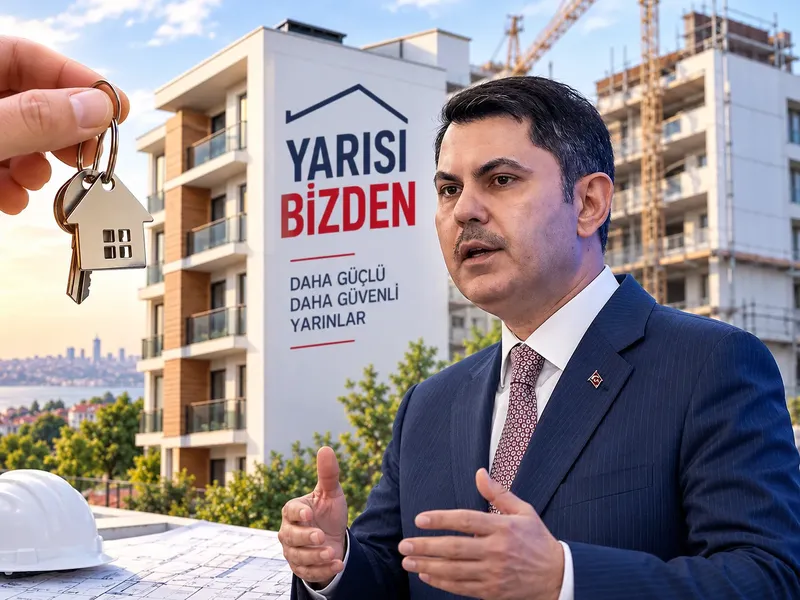Bakan Kurum Yarısı Bizden'in yeni süresini açıkladı