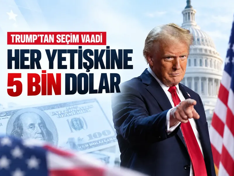 Trump’tan seçim rüşveti: Cumhuriyetçiler kazanırsa her yetişkine 5 bin dolar