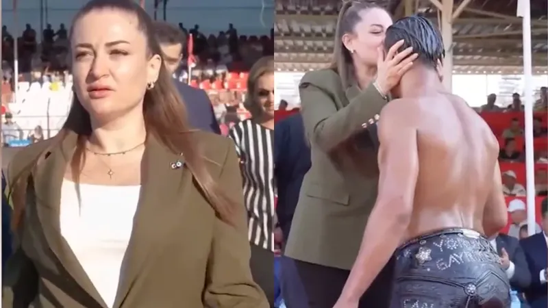 Büşra Özdemir sessizliğini bozdu: Ata sporuna duyduğum saygıyla yaptım