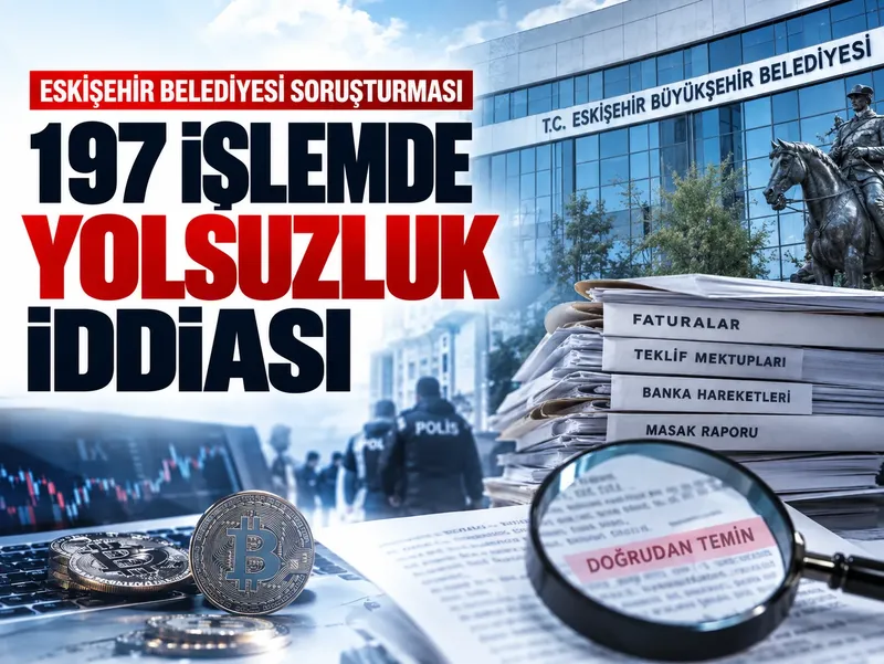 Tepebaşı Belediyesi'nde soruşturma büyüdü! 22 kişiye hapis talebi