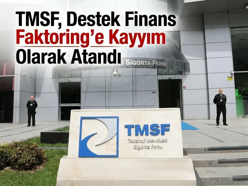 TMSF, Destek Finans Faktoring’e Kayyım Olarak Atandı
