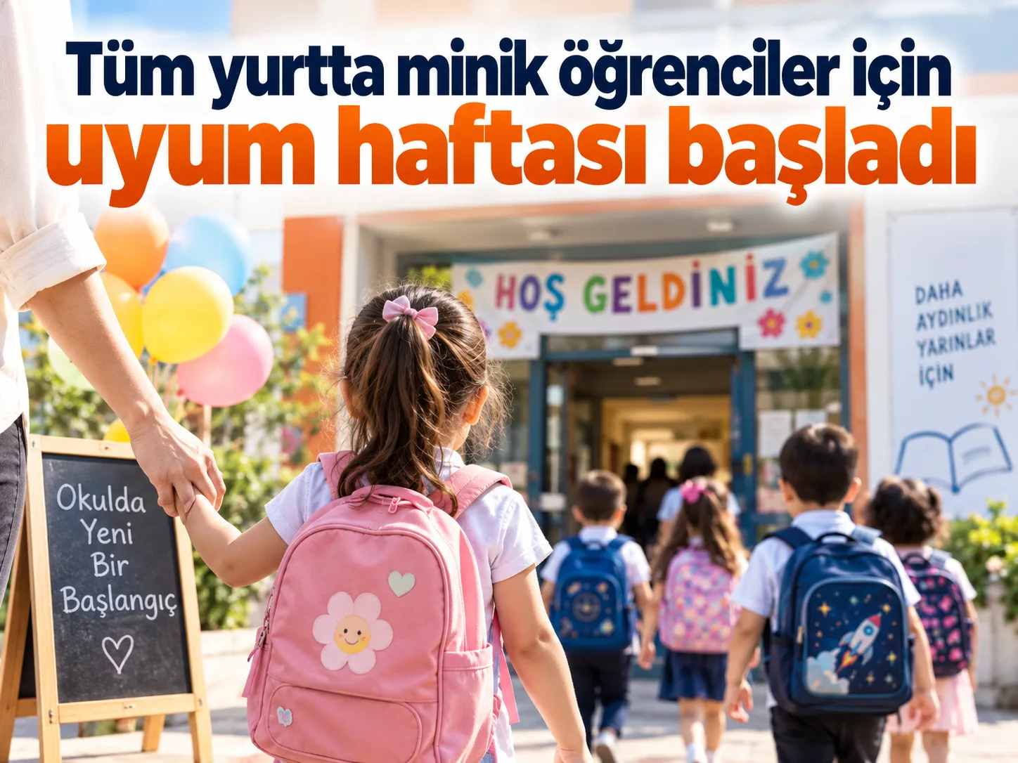 Tüm yurtta minik öğrenciler için uyum haftası başladı