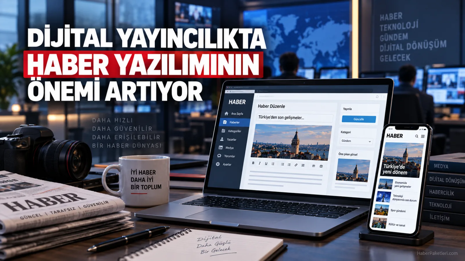 Dijital Habercilikte Teknoloji Yarışı: Haber Yazılımları Neden Önem Kazandı?